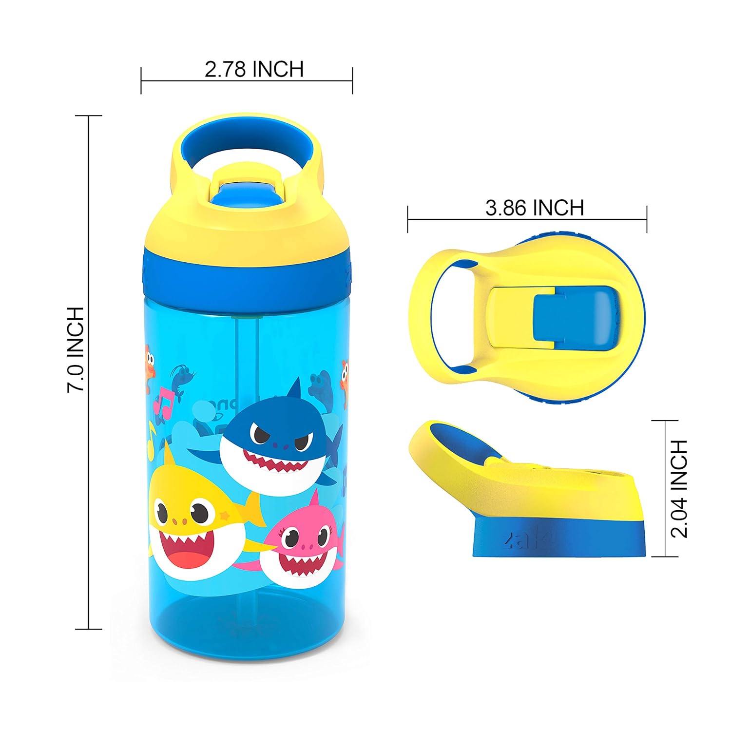 Zak 5-Piece Dinnerware Set Baby Shark