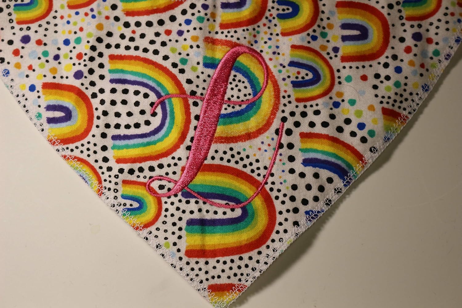 Handmade Bandana Bib Set with Pacifier Clip