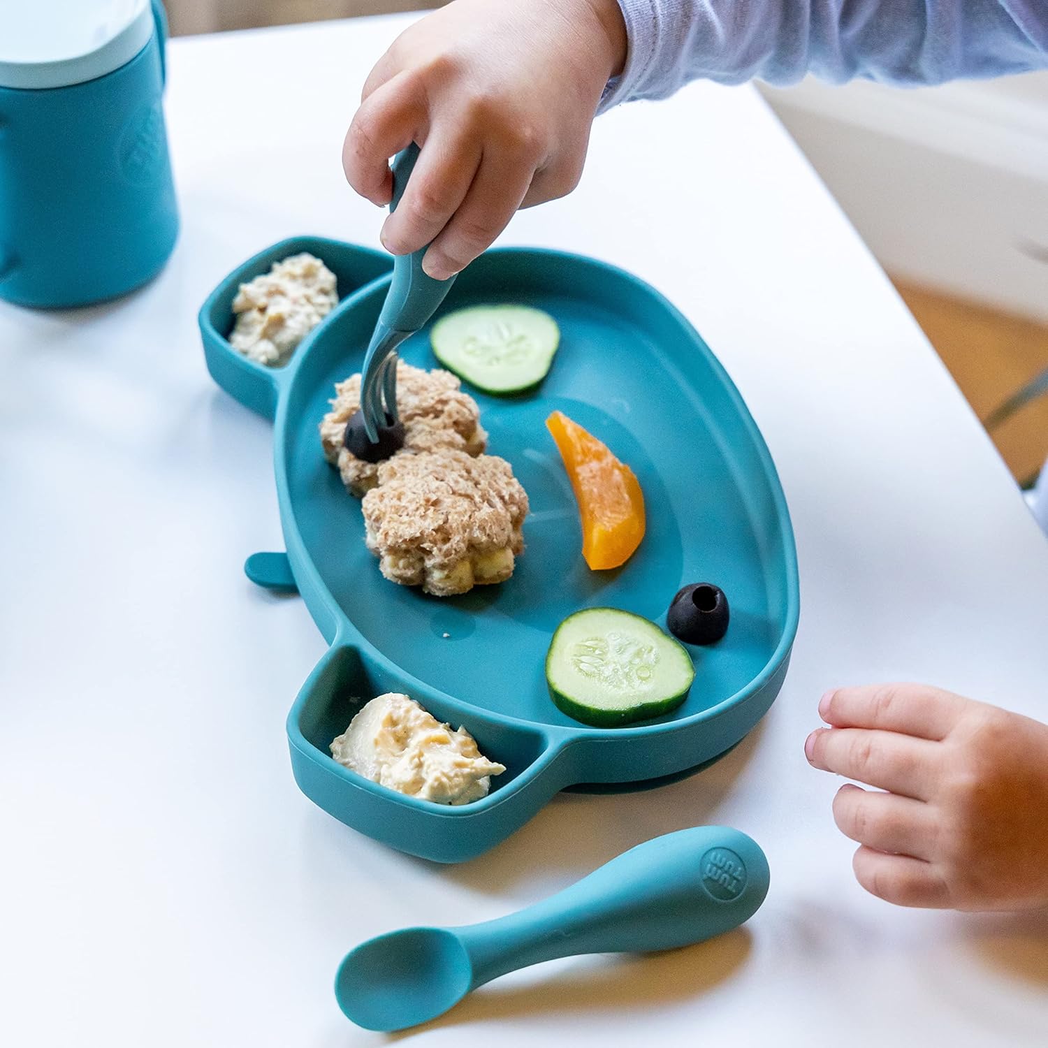 TUM TUM Baby Spoon Fork Set with Case 6 Months Plus