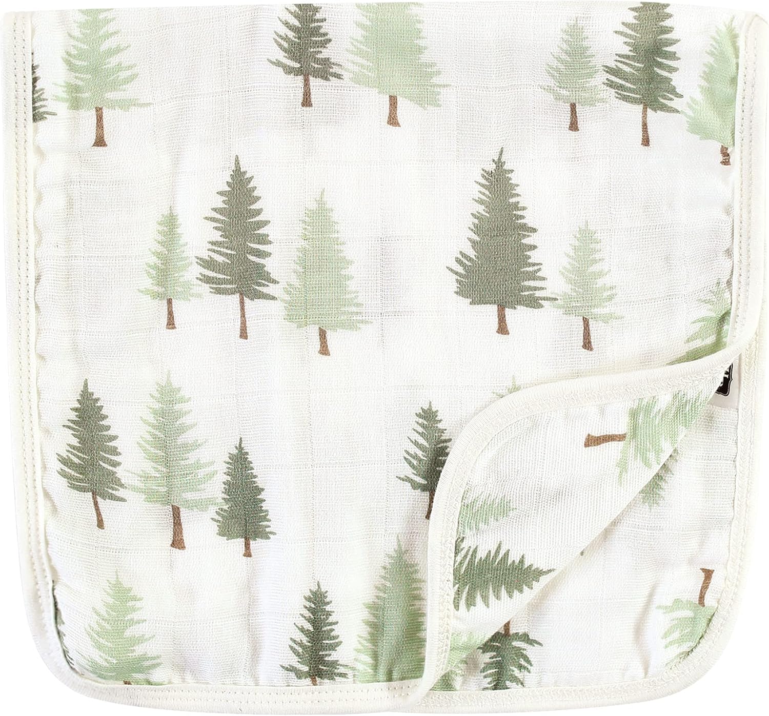 Hudson Baby Forest Animals Muslin Burp Cloth 7pk