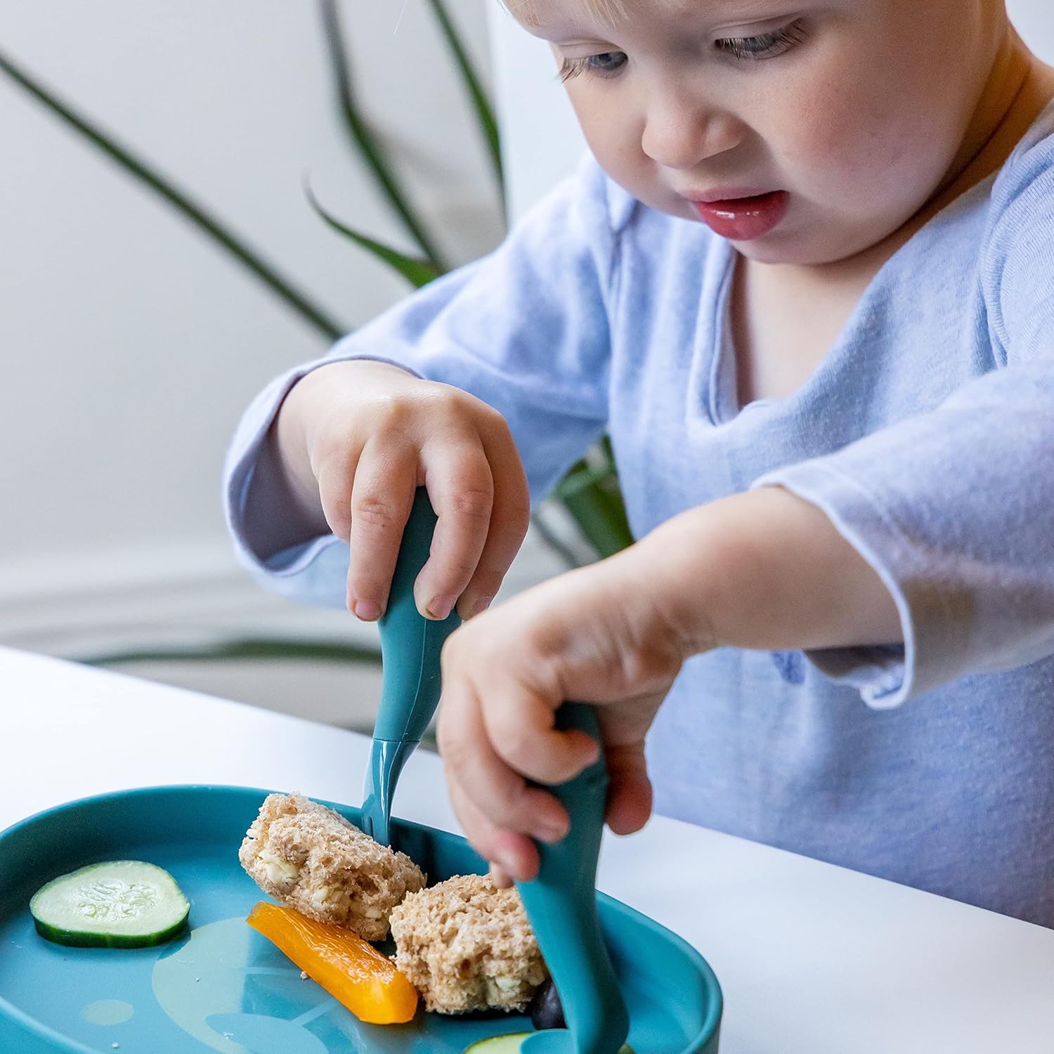 TUM TUM Baby Spoon Fork Set with Case 6 Months Plus