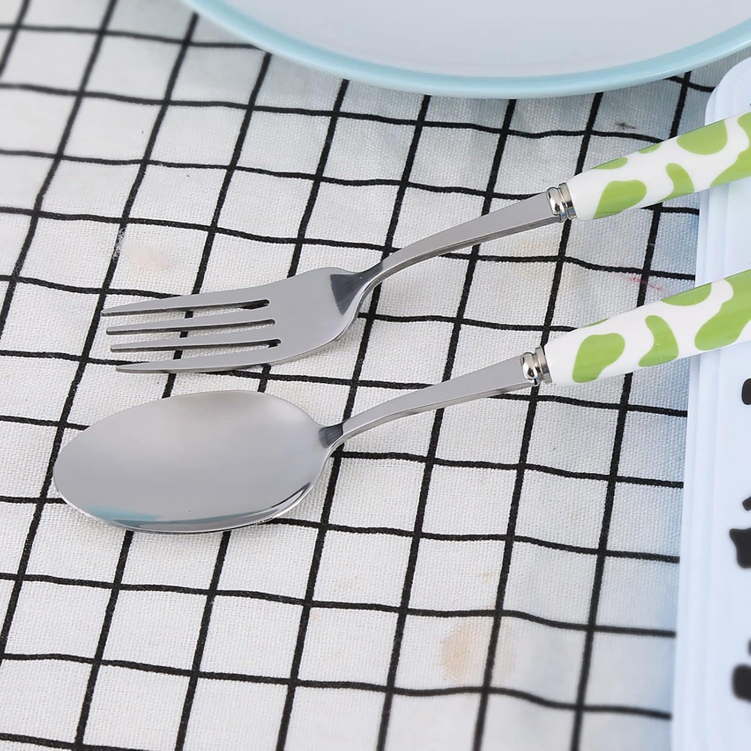 Tomotato Children Stainless Steel Cutlery Set with Travel Case