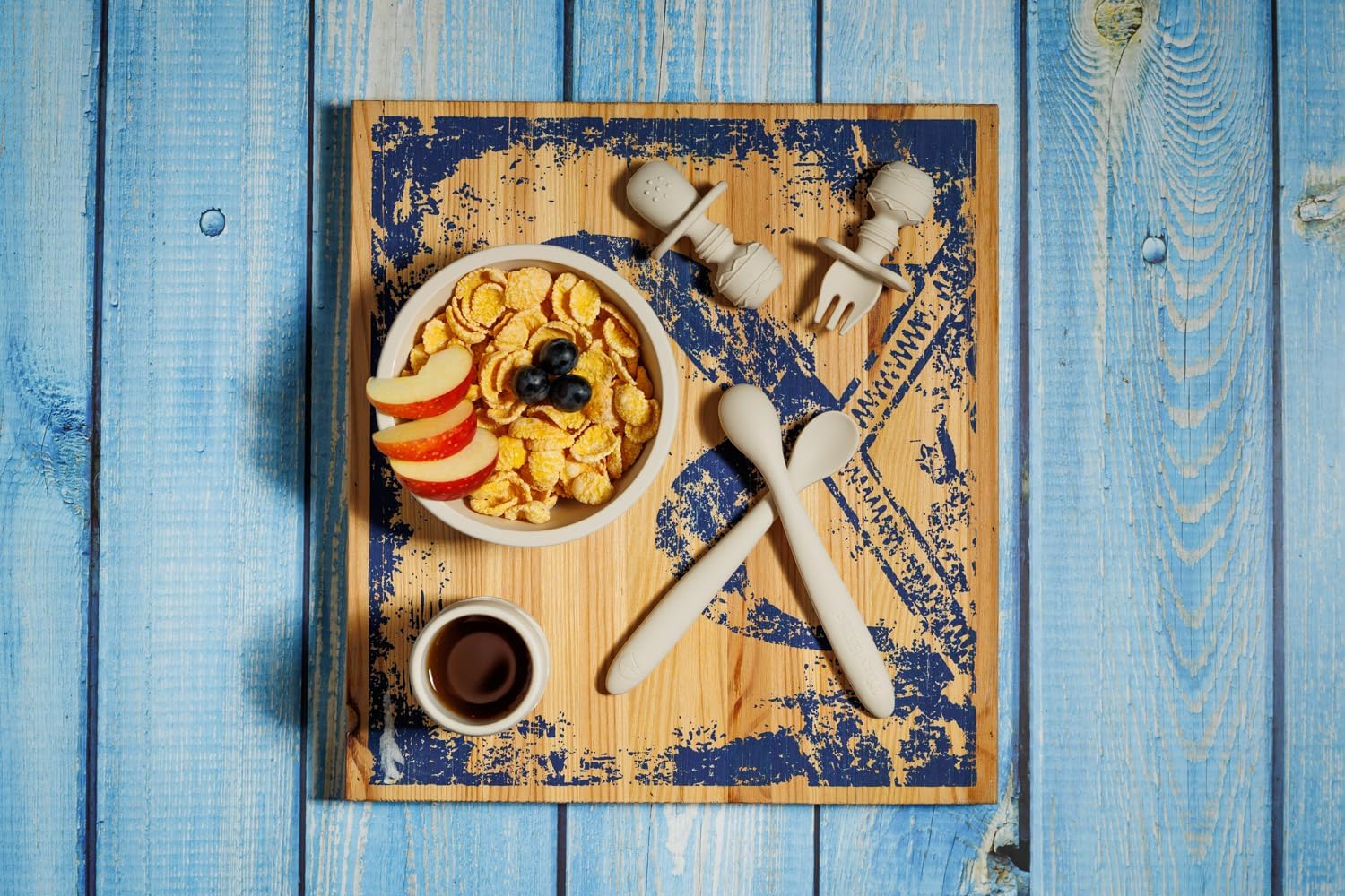 Tiny Hills Silicone Baby Feeding Set for 6 Months
