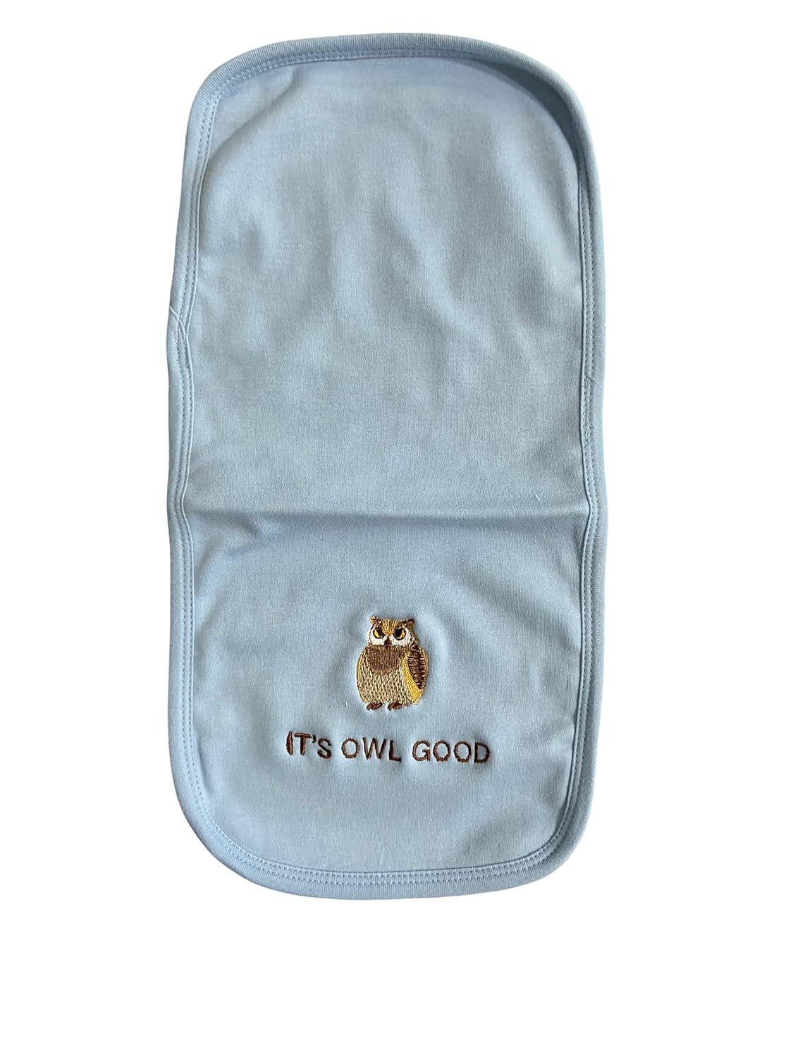 Handmade JA Embroidered Just Ducky Burp Cloth