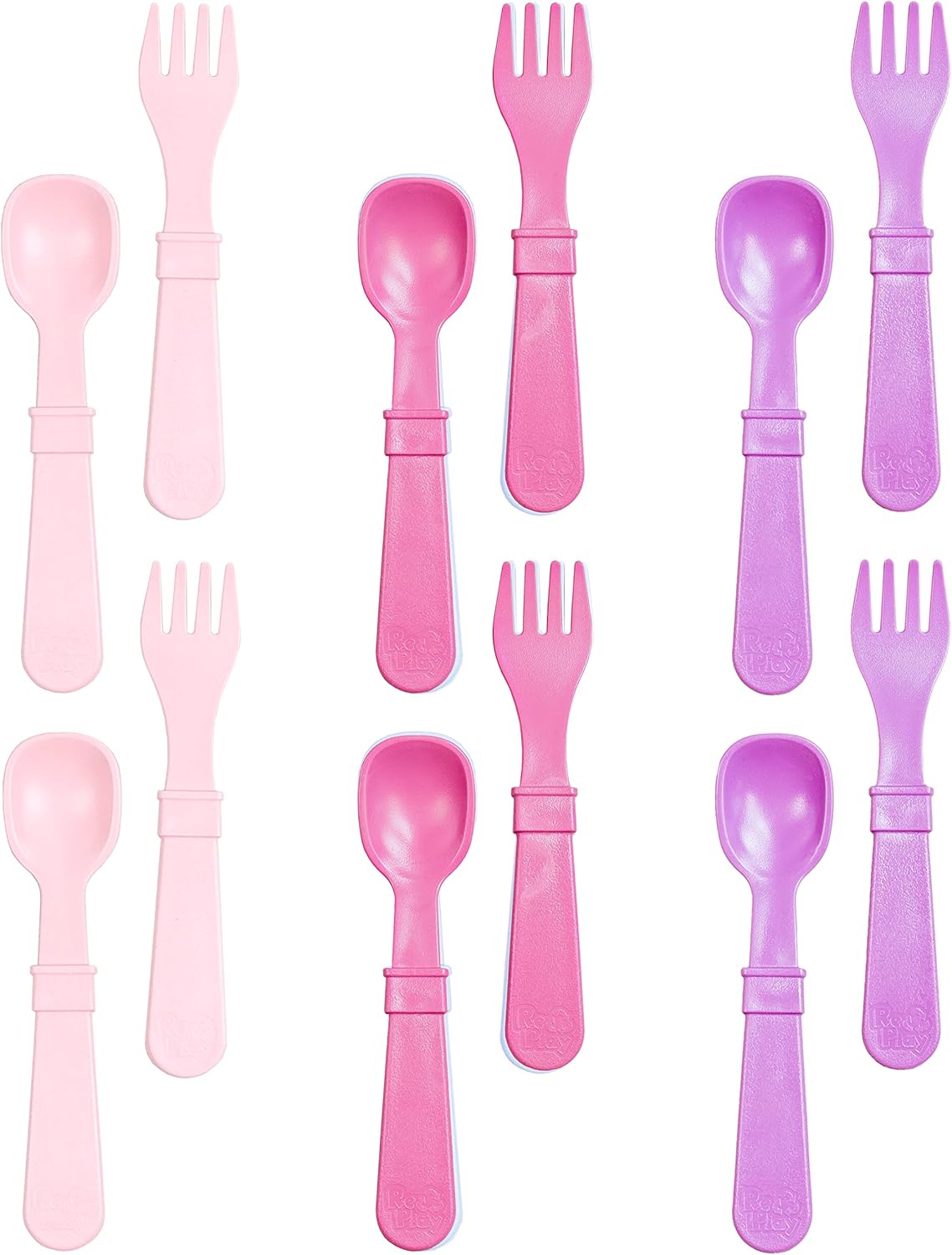 Re-Play Toddler Forks and Spoons Set of 12 - Princess