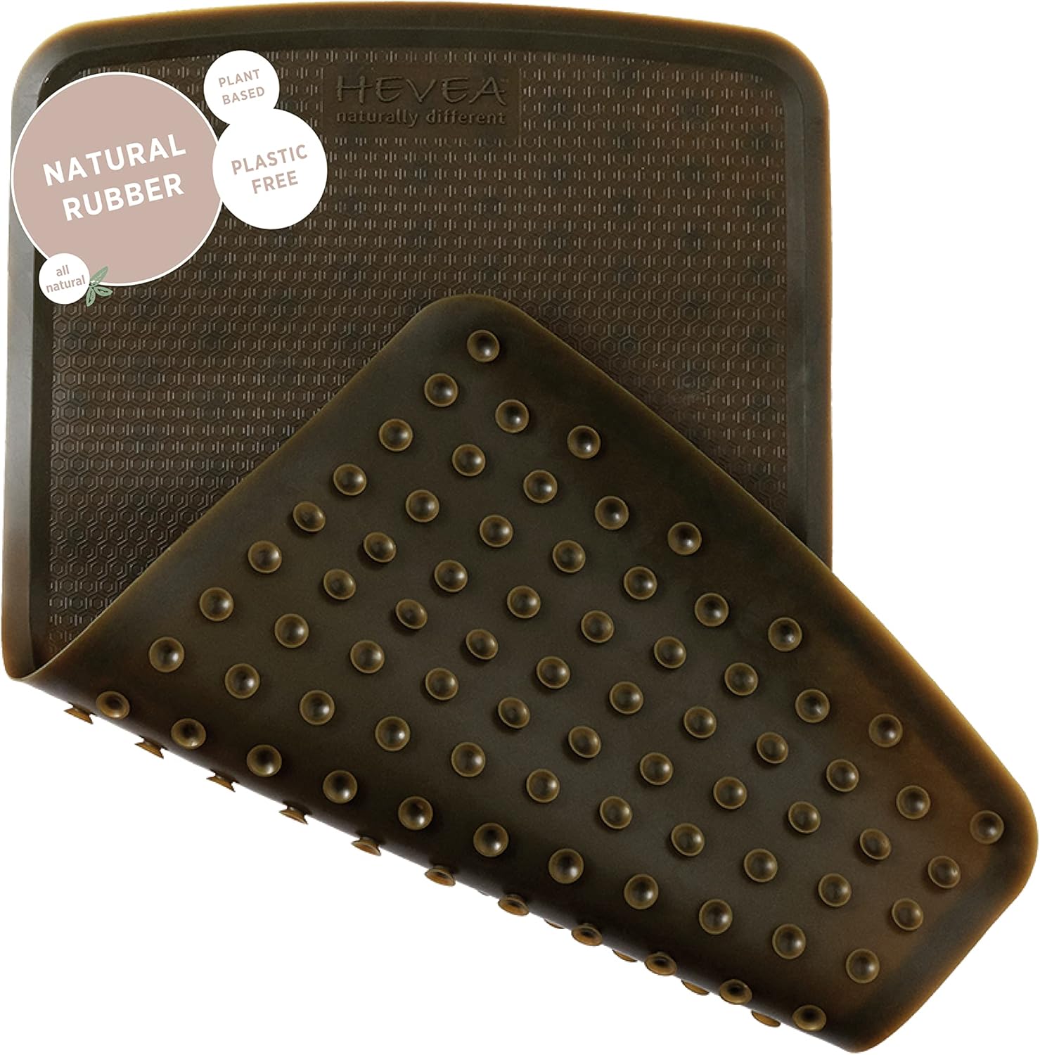HEVEA Natural Rubber Bath Mat for Babies - Non Slip Upcycled