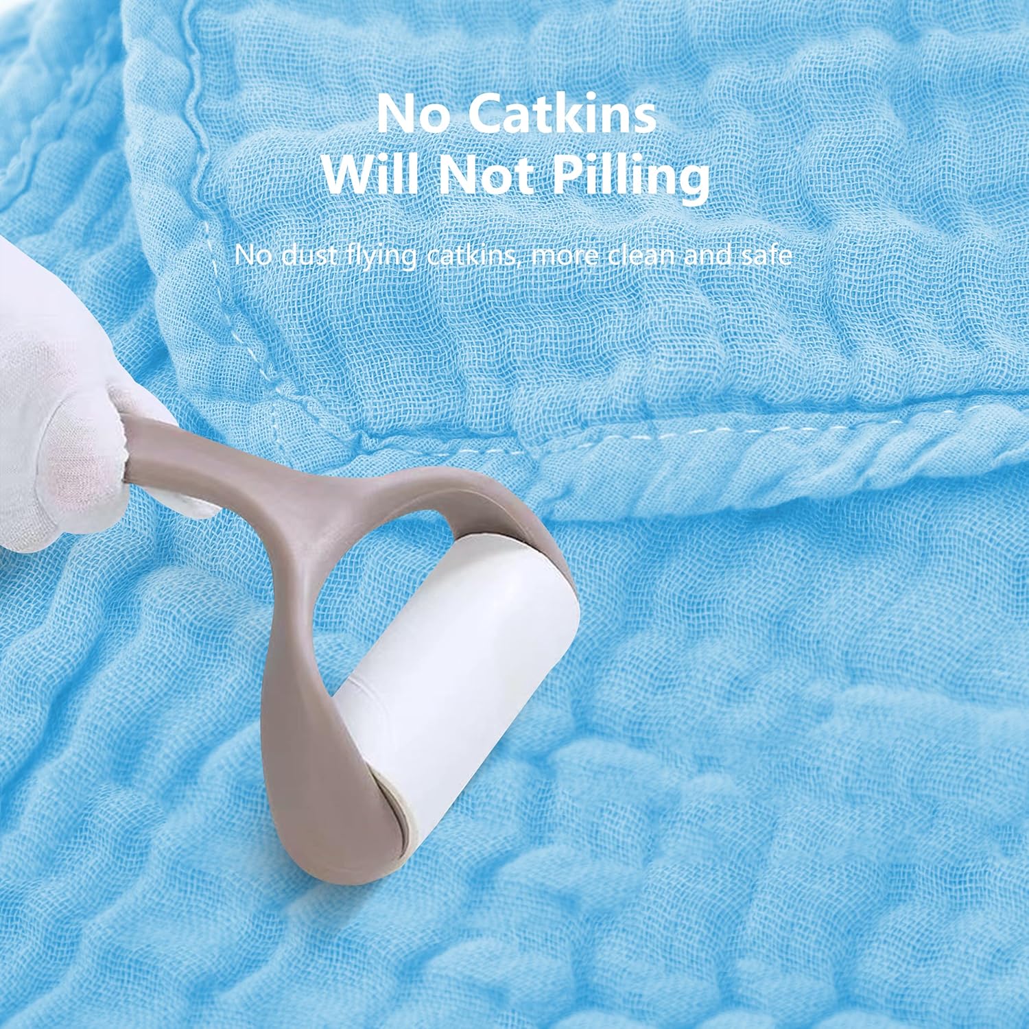 Sweet Dolphin 12 Pack Muslin Burp Cloths 20x10in 100 Cotton